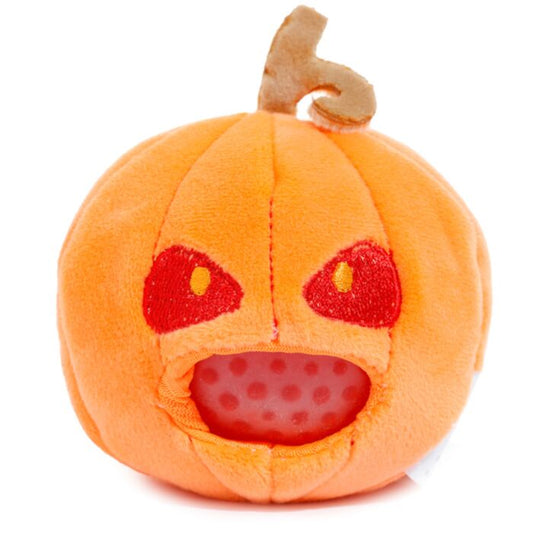 Queasy Squeezies Pumpkin Spooky Halloween Puking Plush Squeezy Toy