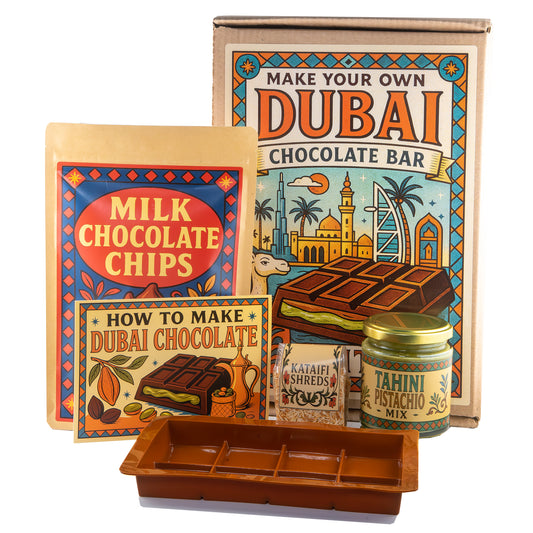 DIY Dubai Chocolate Bar Kit Make Your Own