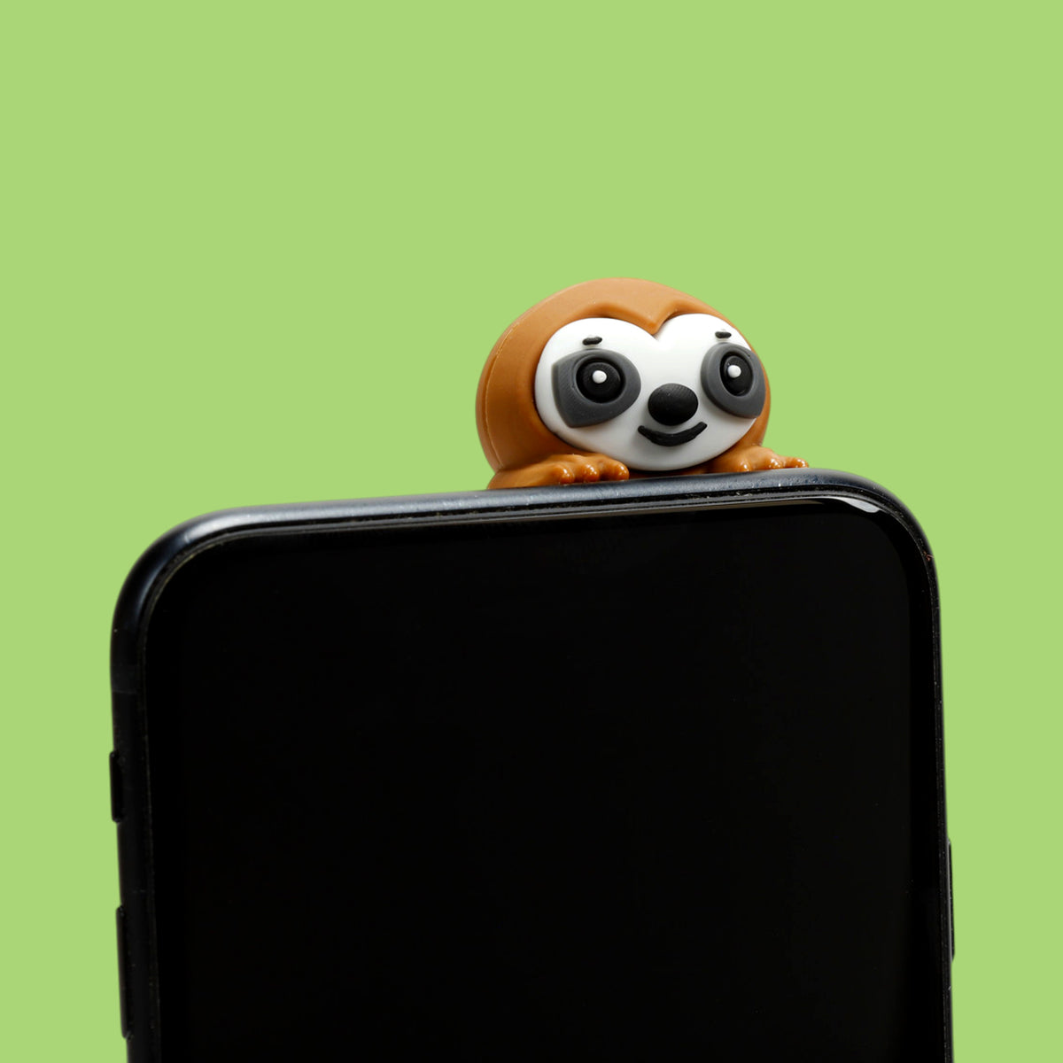 Adoramals Peeker Phone Charm – Axolotl, Sloth, Capybara & Cat Self-Adhesive Peeking Figure