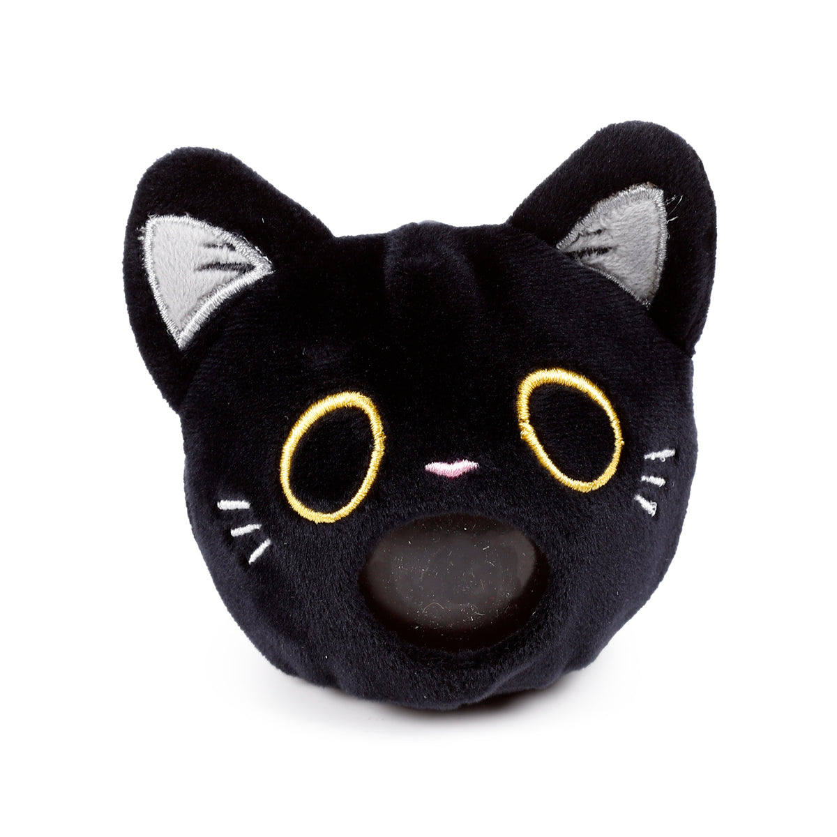 Queasy Squeezies Black Cat Squeezy Toy – Magic Fortune Teller Puking Plush Squishy & Sensory Toy – Vomiting Cat
