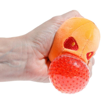 Queasy Squeezies Pumpkin Spooky Halloween Puking Plush Squeezy Toy