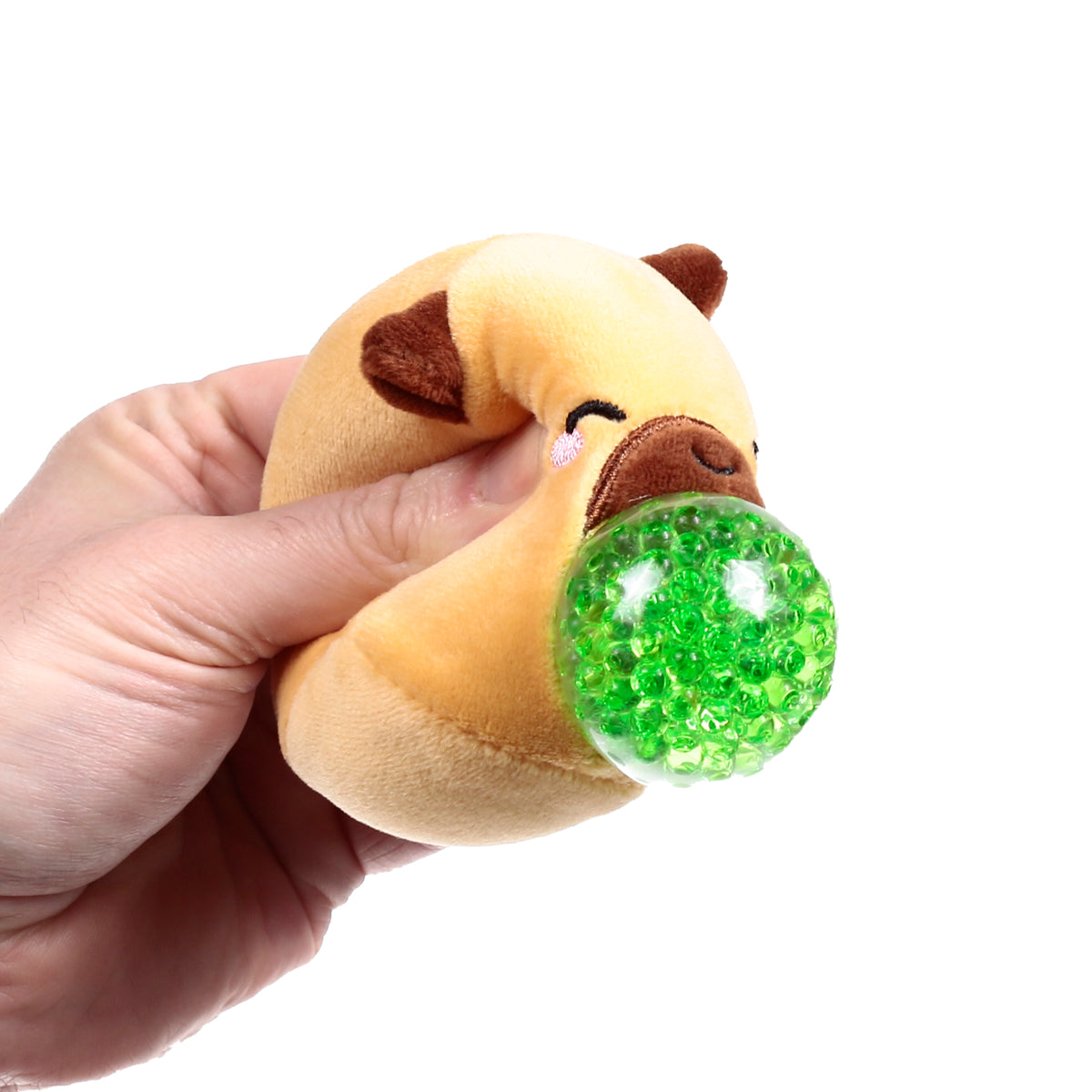 Queasy Squeezies Capybara Squeezy Toy – Puking Plush Squishy Stress & Sensory Toy – Adoramals Vomiting Capybara