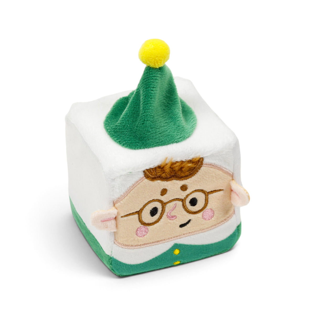 Squish Blox Christmas Squishy Cube Toys – Penguin, Elf, Snowman & Present Slow-Rising Memory Foam Festive Plush Sensory Toy