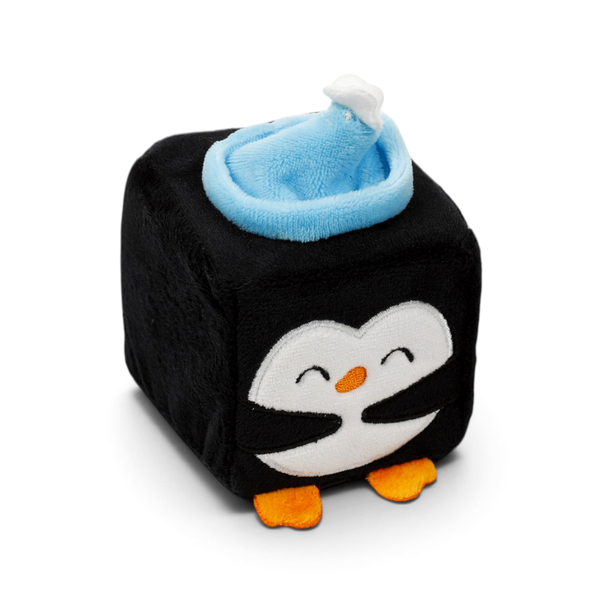 Squish Blox Christmas Squishy Cube Toys – Penguin, Elf, Snowman & Present Slow-Rising Memory Foam Festive Plush Sensory Toy