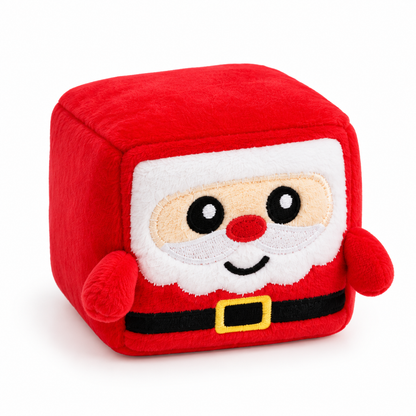 RMS Christmas Squishy Cube – Festive Maltose Sensory Fidget Toy – Santa, Reindeer & Snowman