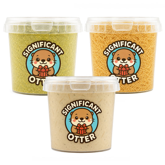 Triple Mega Bucket Bundle – Kataifi Shreds, Pistachio Kunafa Spread & Kinder-Style Kunafa Spread